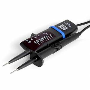 voltage tester with single pole and continuity