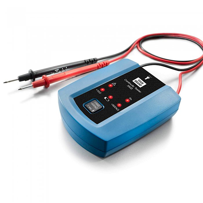 Advanced continuity tester with torch light