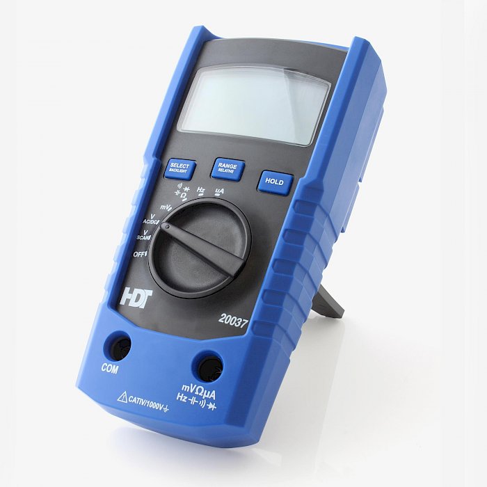 Digitales Multimeter mit automatischer Messbereichswahl und TRMS (1000 V), CAT IV 1000 V